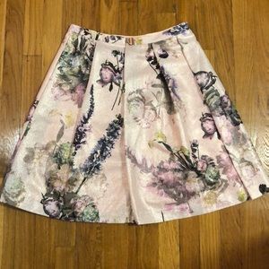 Ted Baker Flower Brocade Skirt